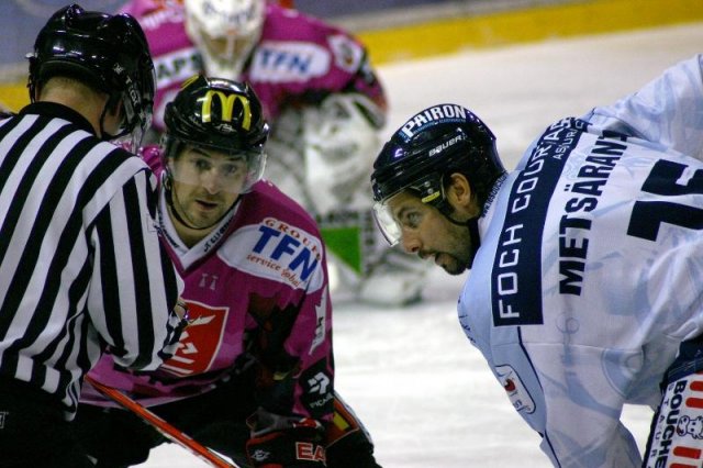 Photo hockey match Amiens  - Angers  le 14/11/2009