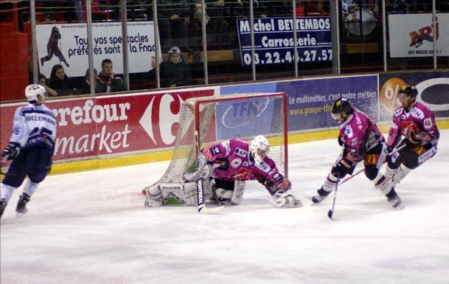 Photo hockey match Amiens  - Angers  le 14/11/2009