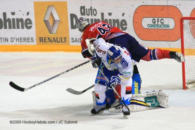 Photo hockey match Grenoble  - Gap  le 17/11/2009