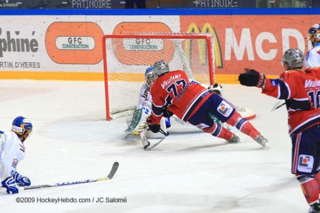 Photo hockey match Grenoble  - Gap  le 17/11/2009