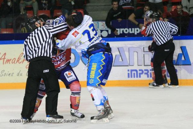 Photo hockey match Grenoble  - Gap  le 17/11/2009