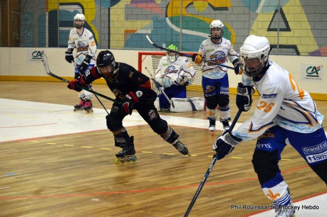 Photo hockey reportage Prénat : Demi-finales