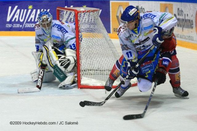 Photo hockey match Grenoble  - Gap  le 17/11/2009