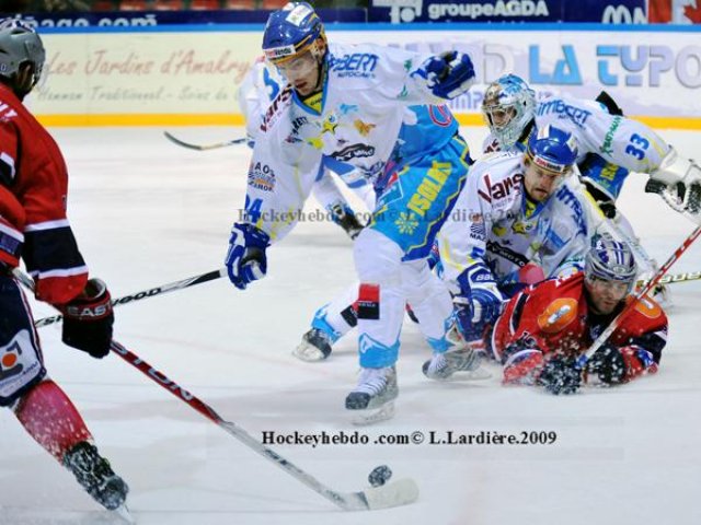 Photo hockey match Grenoble  - Gap  le 17/11/2009