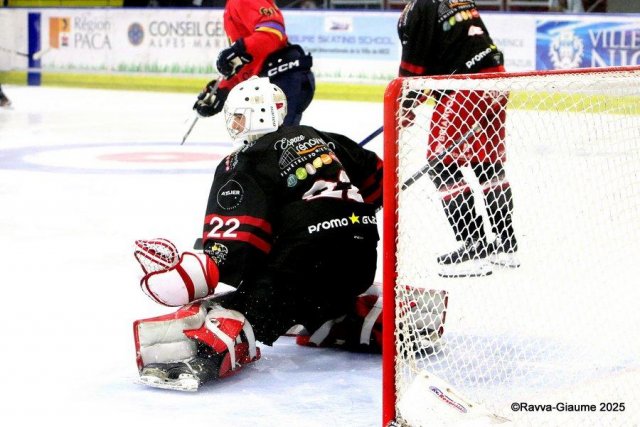 Photo hockey match Nice - Briançon  le 22/08/2025