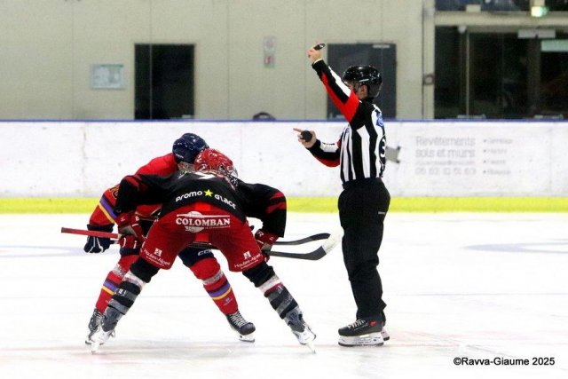 Photo hockey match Nice - Briançon  le 22/08/2025