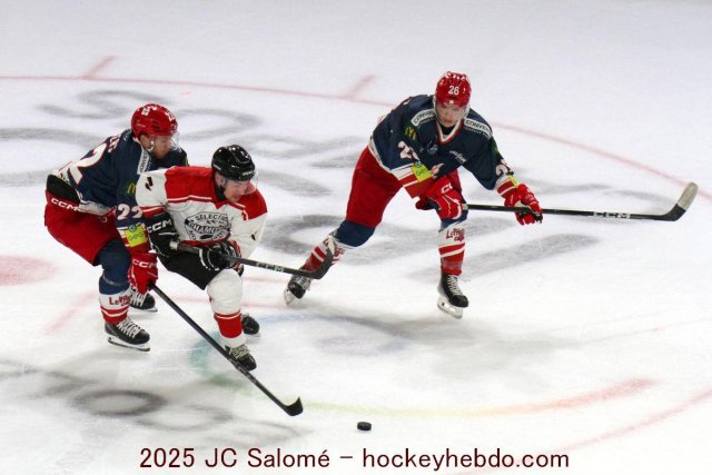 Photo hockey match Grenoble  - Chamonix  le 23/08/2025