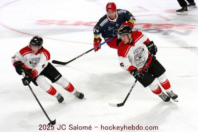 Photo hockey match Grenoble  - Chamonix  le 23/08/2025