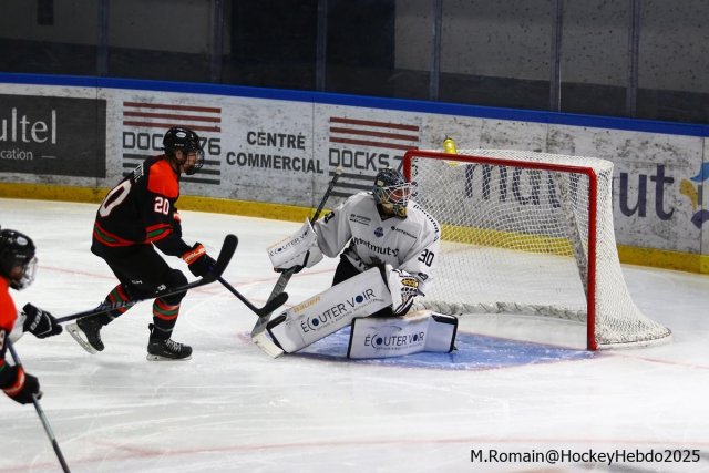 Photo hockey match Rouen - Trois-Rivières le 23/08/2025