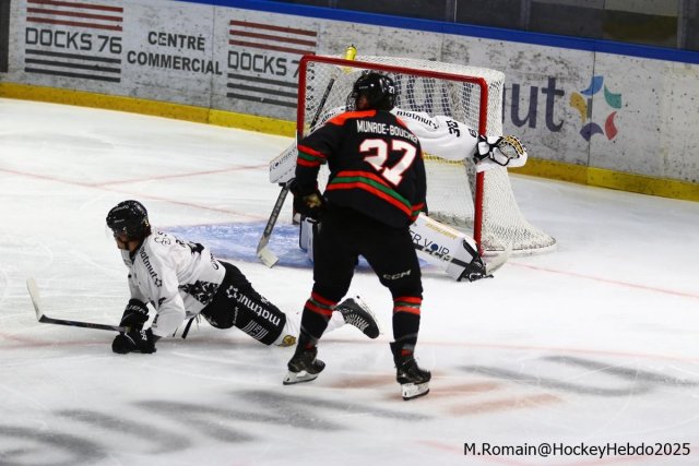 Photo hockey match Rouen - Trois-Rivières le 23/08/2025