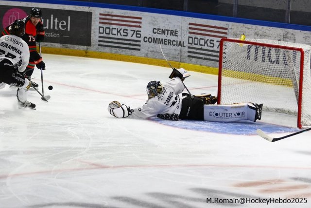Photo hockey match Rouen - Trois-Rivières le 23/08/2025