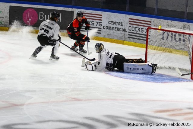 Photo hockey match Rouen - Trois-Rivières le 23/08/2025