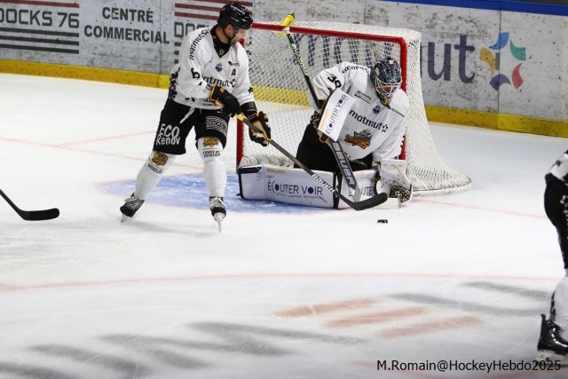 Photo hockey match Rouen - Trois-Rivières le 23/08/2025