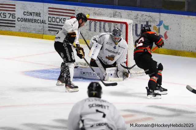 Photo hockey match Rouen - Trois-Rivières le 23/08/2025