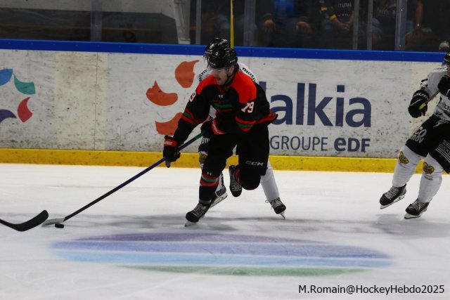 Photo hockey match Rouen - Trois-Rivières le 23/08/2025