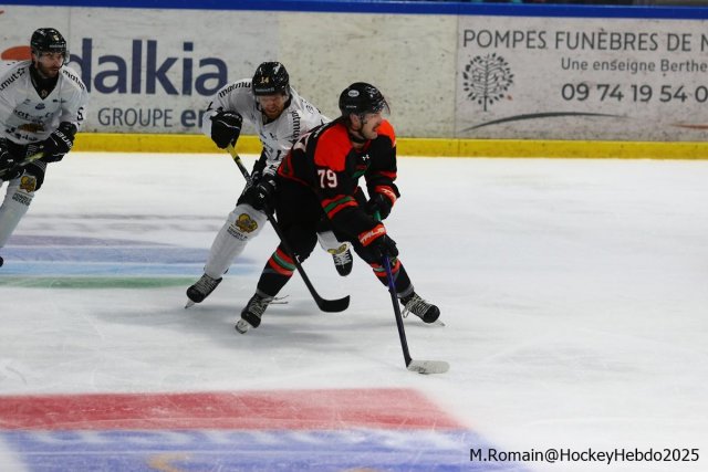 Photo hockey match Rouen - Trois-Rivières le 23/08/2025
