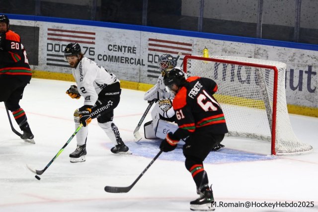 Photo hockey match Rouen - Trois-Rivières le 23/08/2025