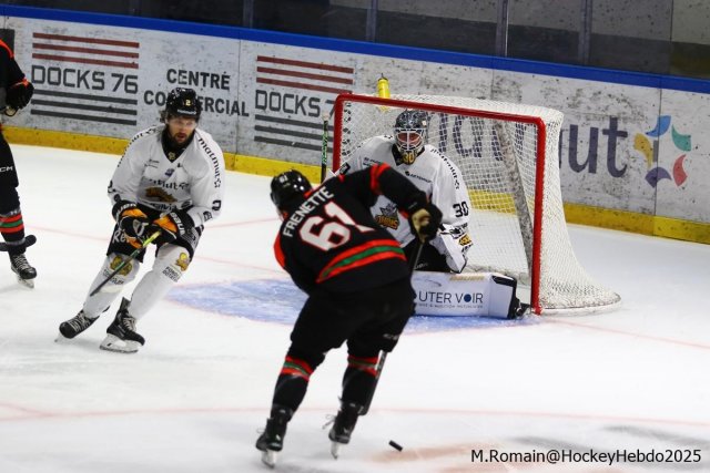 Photo hockey match Rouen - Trois-Rivières le 23/08/2025