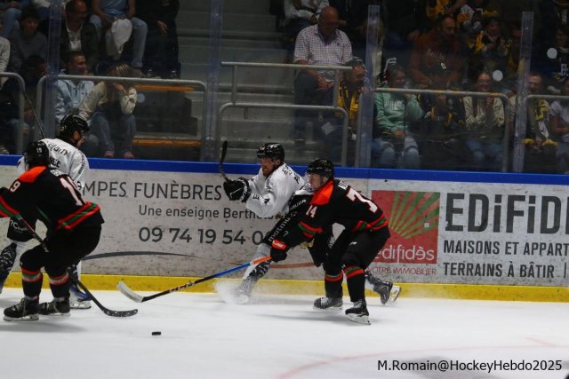 Photo hockey match Rouen - Trois-Rivières le 23/08/2025