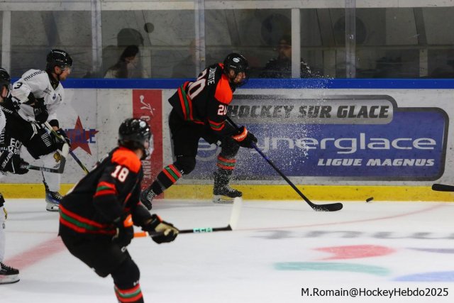 Photo hockey match Rouen - Trois-Rivières le 23/08/2025