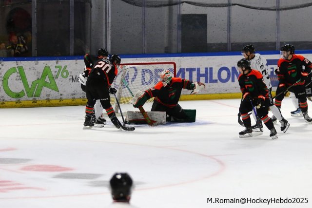 Photo hockey match Rouen - Trois-Rivières le 23/08/2025