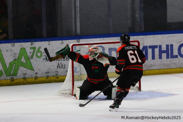 Photo hockey match Rouen - Trois-Rivières le 23/08/2025