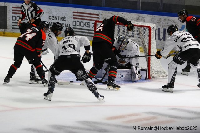 Photo hockey match Rouen - Trois-Rivières le 23/08/2025