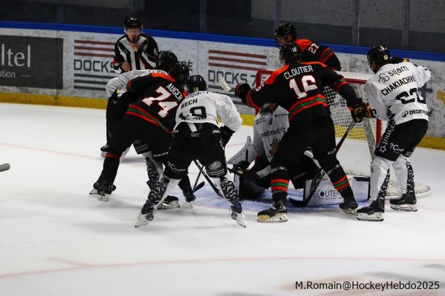 Photo hockey match Rouen - Trois-Rivières le 23/08/2025