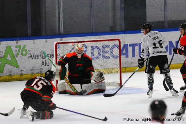 Photo hockey match Rouen - Trois-Rivières le 23/08/2025