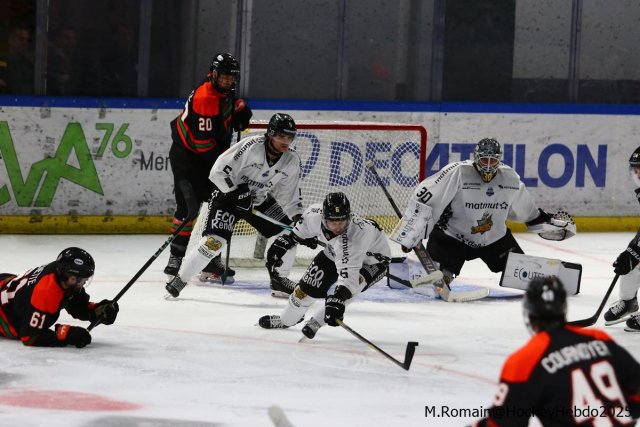 Photo hockey match Rouen - Trois-Rivières le 23/08/2025
