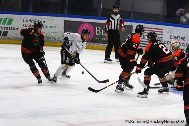 Photo hockey match Rouen - Trois-Rivières le 23/08/2025