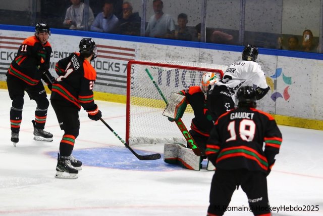 Photo hockey match Rouen - Trois-Rivières le 23/08/2025