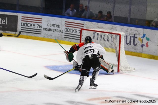 Photo hockey match Rouen - Trois-Rivières le 23/08/2025