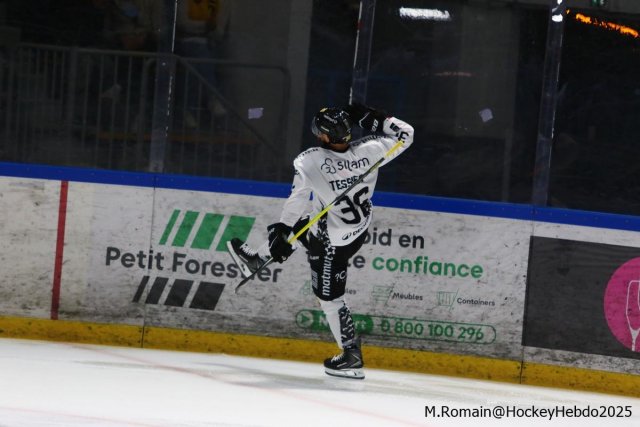 Photo hockey match Rouen - Trois-Rivières le 23/08/2025