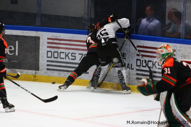 Photo hockey match Rouen - Trois-Rivières le 23/08/2025