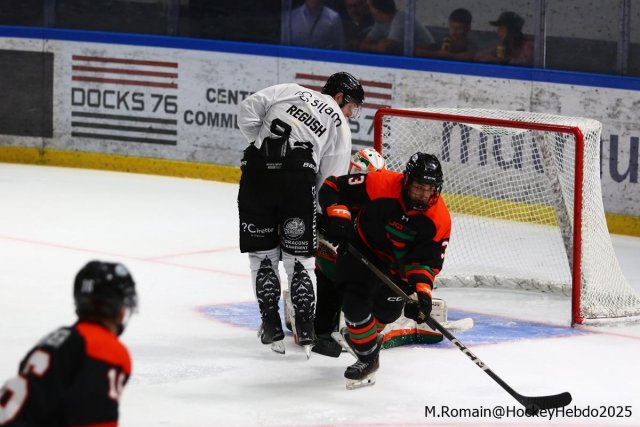Photo hockey match Rouen - Trois-Rivières le 23/08/2025