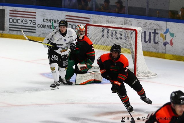 Photo hockey match Rouen - Trois-Rivières le 23/08/2025