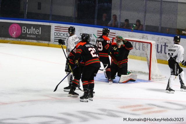 Photo hockey match Rouen - Trois-Rivières le 23/08/2025