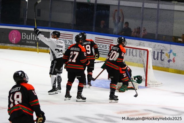 Photo hockey match Rouen - Trois-Rivières le 23/08/2025