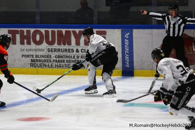 Photo hockey match Rouen - Trois-Rivières le 23/08/2025