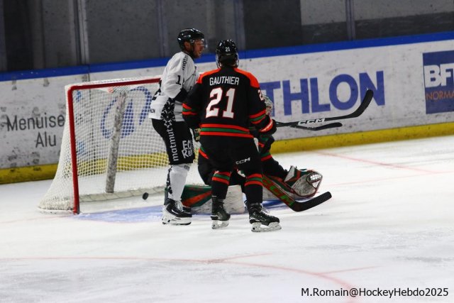 Photo hockey match Rouen - Trois-Rivières le 23/08/2025