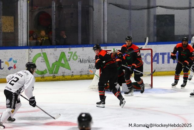 Photo hockey match Rouen - Trois-Rivières le 23/08/2025