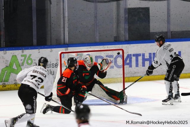 Photo hockey match Rouen - Trois-Rivières le 23/08/2025