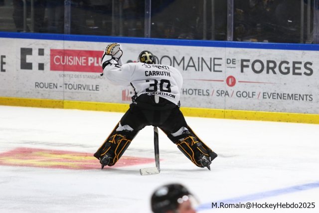 Photo hockey match Rouen - Trois-Rivières le 23/08/2025