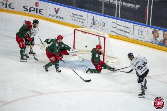 Photo hockey match Cergy-Pontoise - Rouen le 25/08/2025