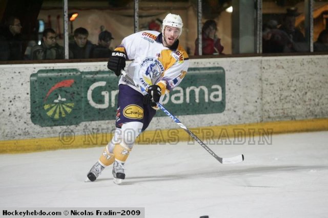 Photo hockey match Briançon  - Chamonix  le 17/11/2009