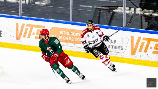 Photo hockey match Cergy-Pontoise - Amiens  le 05/09/2025