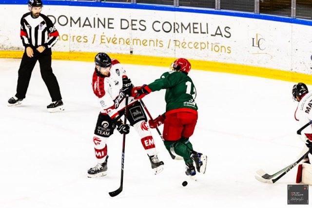 Photo hockey match Cergy-Pontoise - Amiens  le 05/09/2025