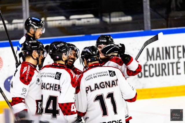 Photo hockey match Cergy-Pontoise - Amiens  le 05/09/2025