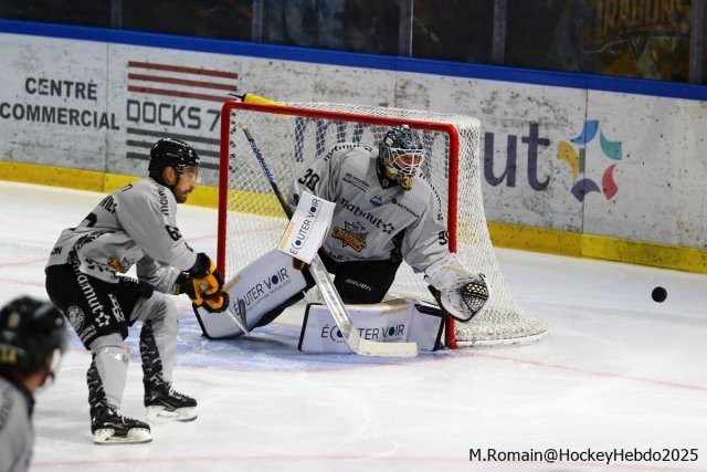 Photo hockey match Rouen - Amiens  le 07/09/2025